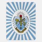 Sigma Delta Tau XL 60x80 Sherpa Throw Blanket - Starburst Crest