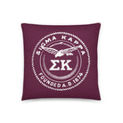 Sigma Kappa 18" Throw Pillow - Official Seal