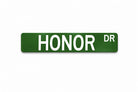 Sigma Nu Honor Metal Street Dorm Sign