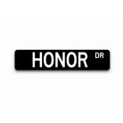 Sigma Nu Honor Metal Street Dorm Sign