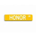 Sigma Nu Honor Metal Street Dorm Sign 