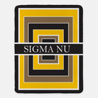Sigma Nu Sherpa Blanket XL 60 x80 - Geo Default Title Throw Blankets