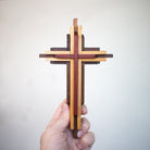 Small Layered Cross | Dorm Decor | Religious Gifts