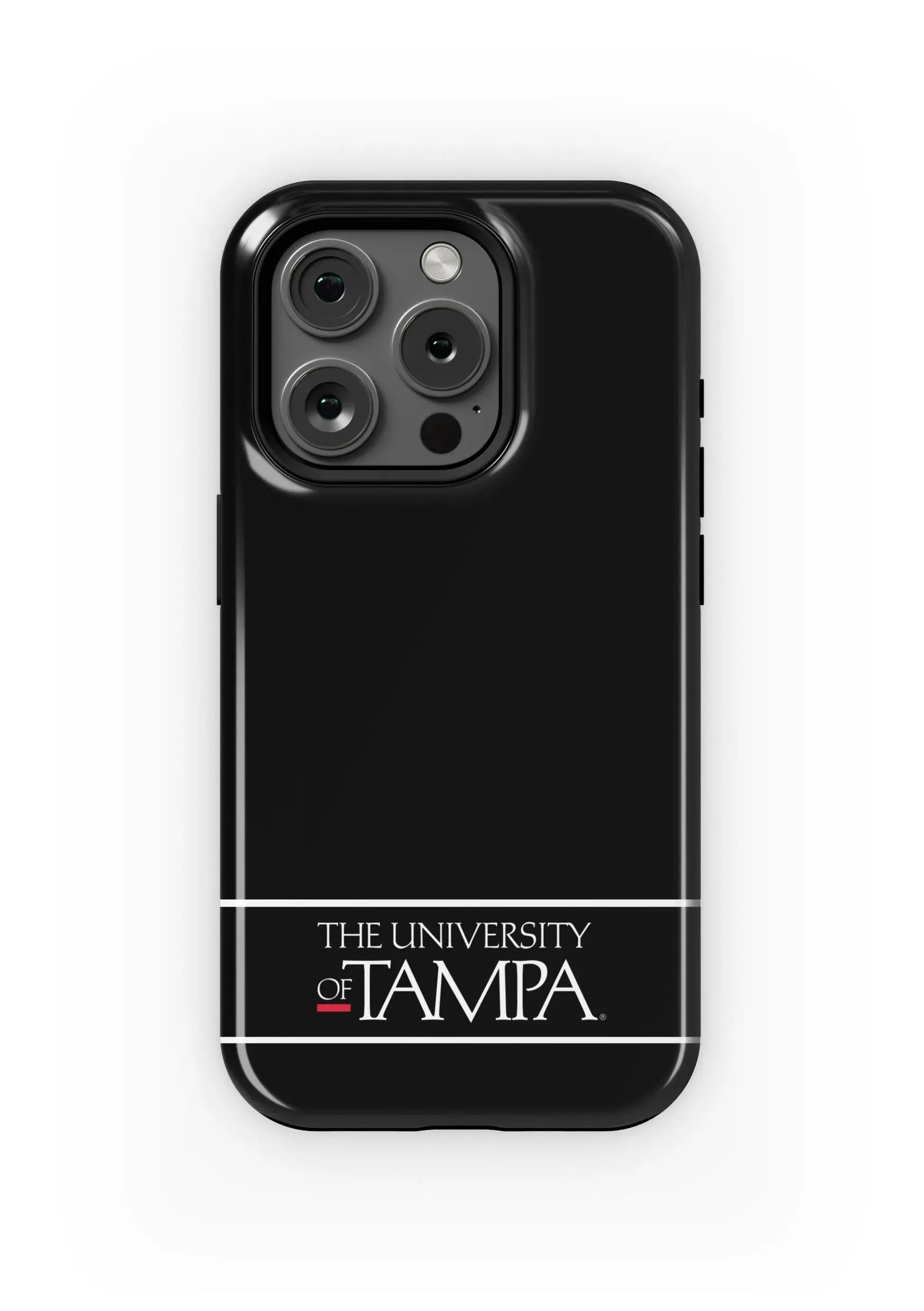 University of Tampa iPhone 15, 14, 13 Mobile Phone Case - Black Gloss Mobile Phone Cases