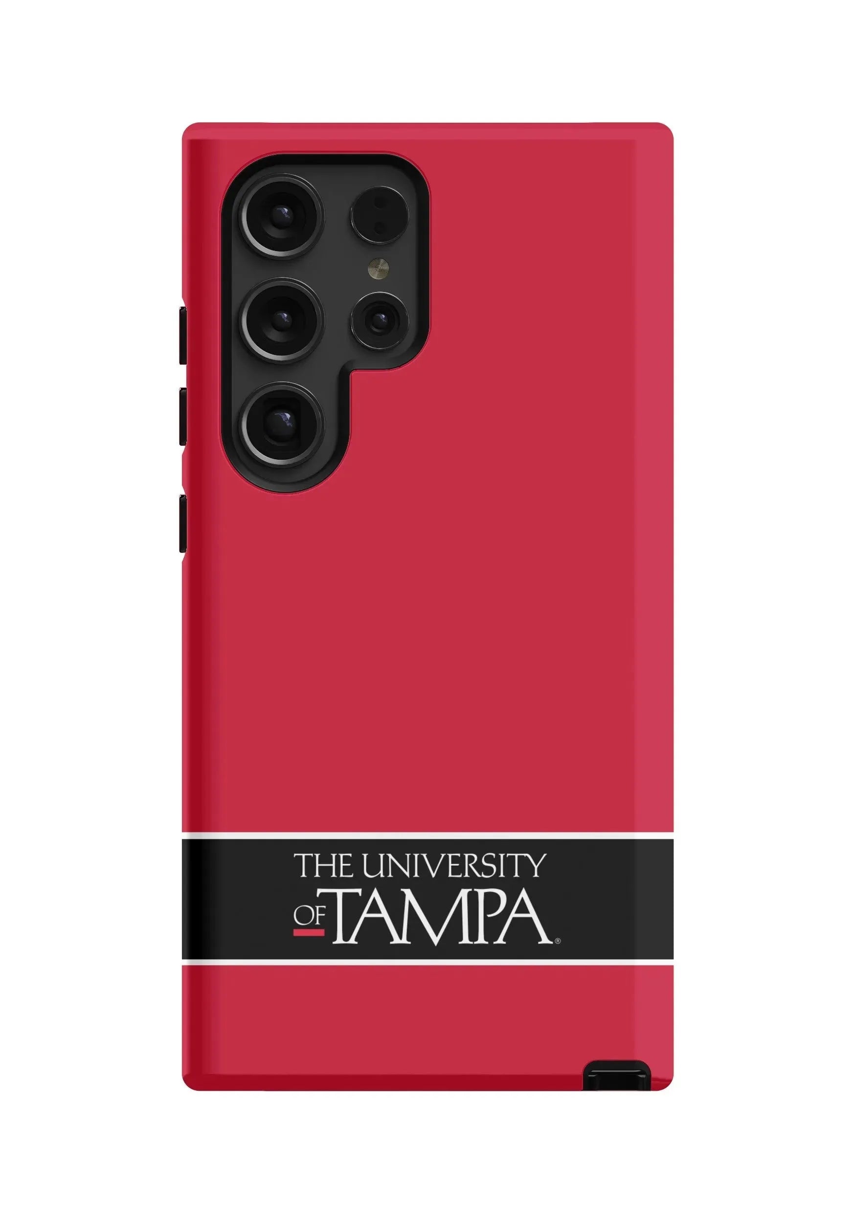 University of Tampa Samsung Galaxy 24, 23 Mobile Phone Case - Red Gloss Mobile Phone Cases