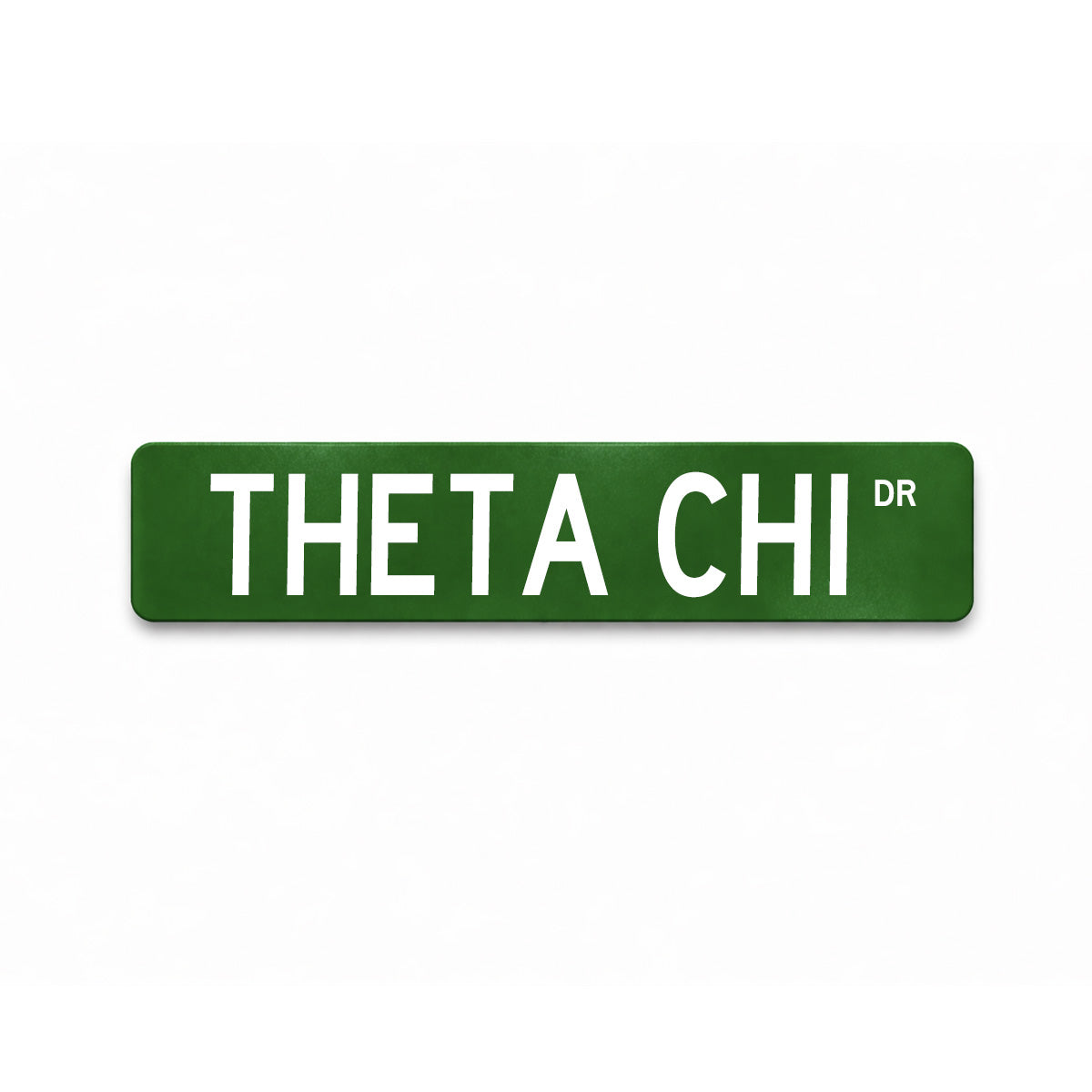 Theta Chi Metal Street Dorm Sign