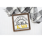 Theta 12x12 Wood Framed Sign - Beautiful Day Wall Art & Signs