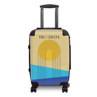 Tri Delta Carry-on Suitcase - Abstract Sunset Suitcases