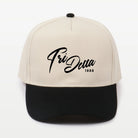 Tri Delta Embroidered Two Tone Baseball Cap Hat Script 1888 Black