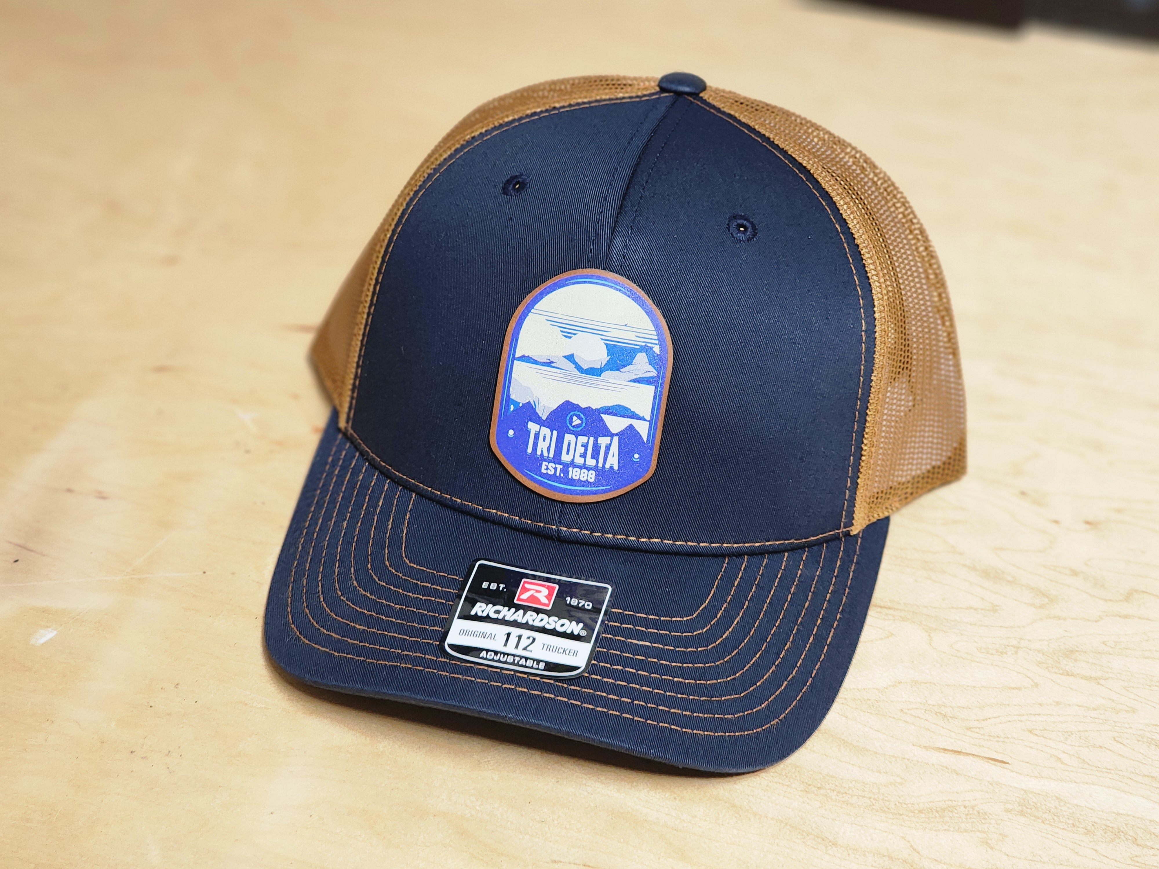 Tri Delta Richardson 112 UV Leatherette Patch Trucker Hat - Ventura

