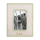 Tri Delta Scallop Picture Frame