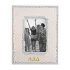 Tri Delta Scallop Picture Frame