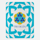 Tri Delta XL 60x80 Sherpa Blanket - Tribal Throw Blankets