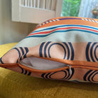 Tribal Pattern Pillow Cover | Cultural Dorm Decor | African Art