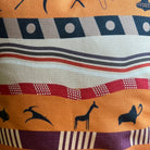 Tribal Pattern Pillow Cover | Cultural Dorm Decor | African Art
