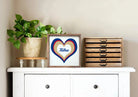 University of Tulsa 12x12 Heart Wood Framed Sign Wall Art & Signs