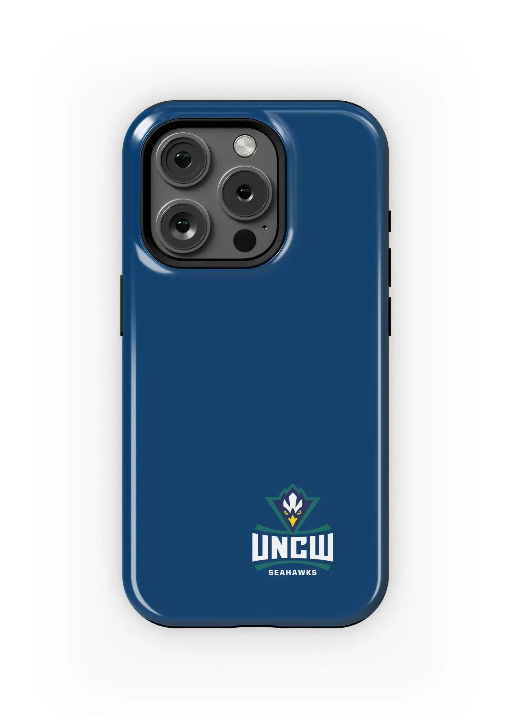UNC Wilmington iPhone 15, 14, 13 Mobile Phone Case - Navy Gloss Mobile Phone Cases