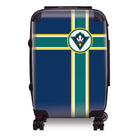 UNC Wilmington 20" Carry-On Suitcase Luggage - Cross Stripes | UNCW