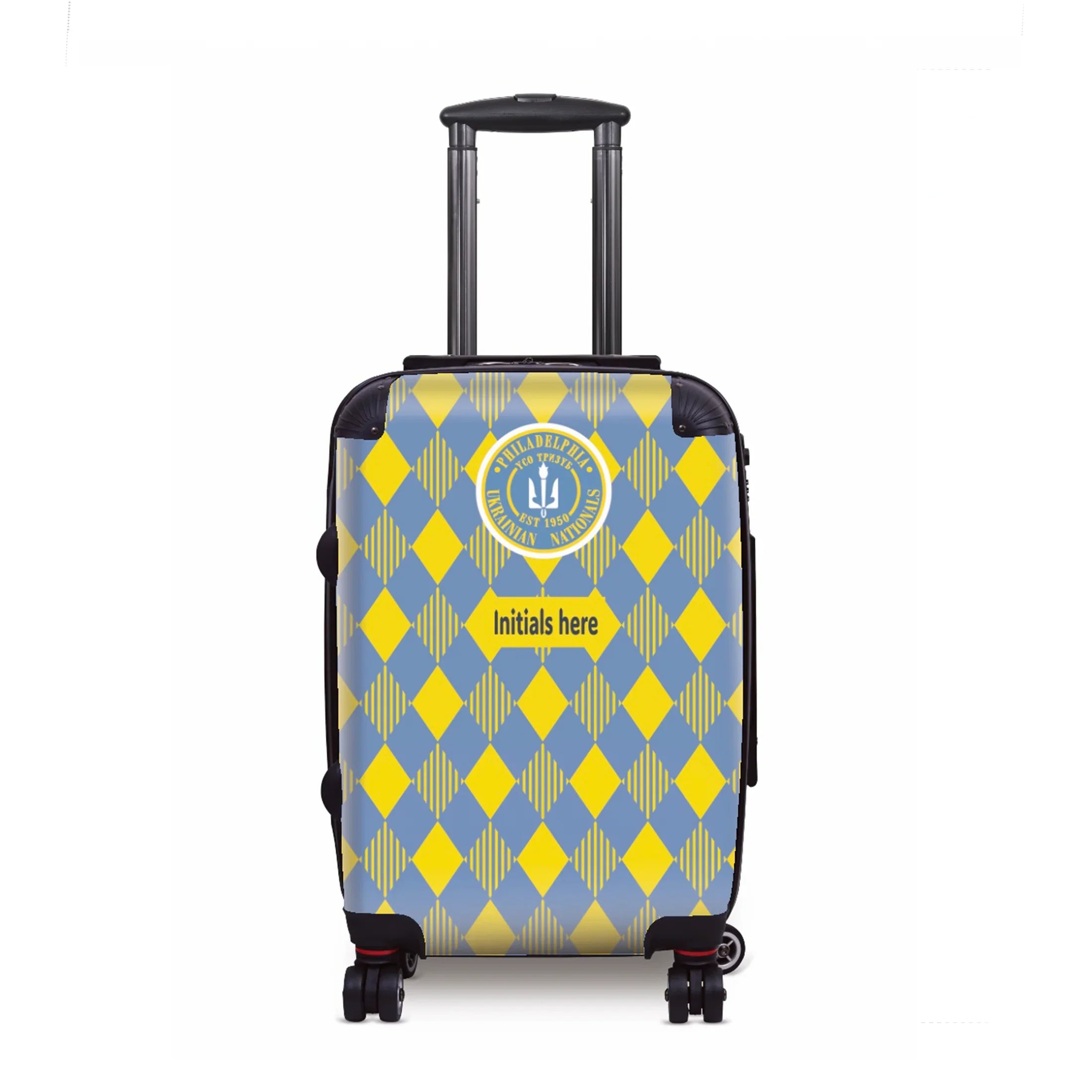 Philadelphia Ukrainian Nationals 20" Carry-on Suitcase Luggage - Argyle Suitcases