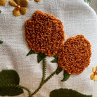 Wildflower Embroidered Pillow Cover | Boho & Cottage Core Dorm Decor