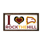 Winthrop University Wood Sign Rock the Hill - 12"x24" | Gifts | Decor | Festive Fit Home