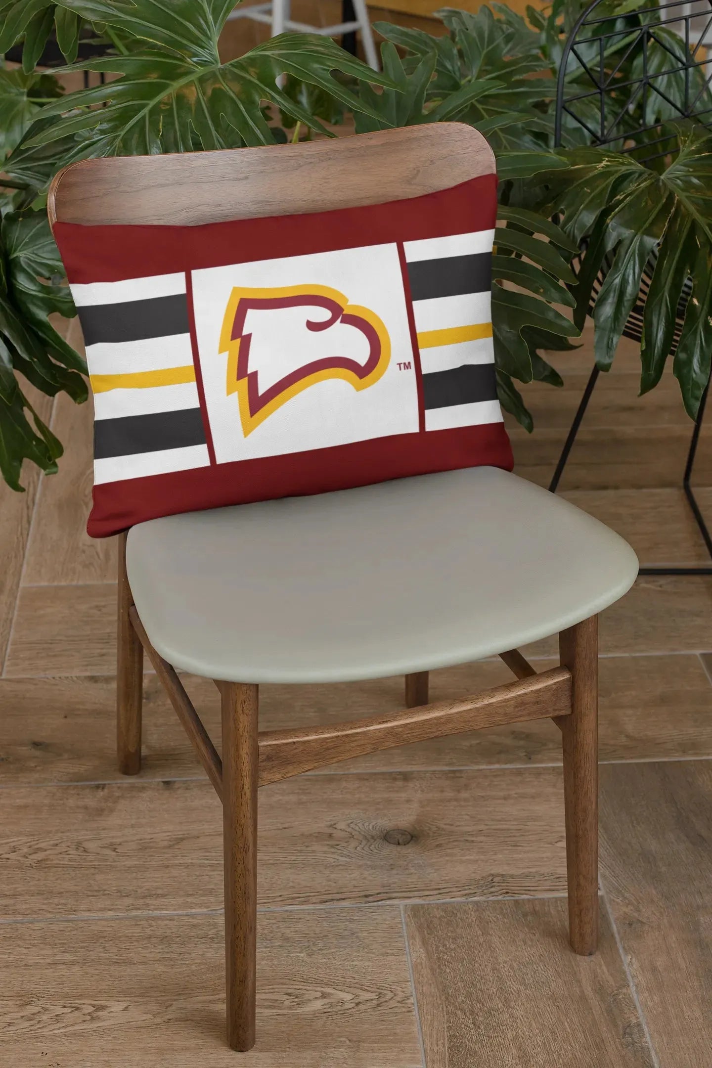 Winthrop University Lumber Pillow Cover - Eagle Stripes Pillow Covers