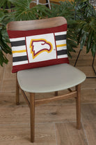 Winthrop University Lumbar Pillow Cover - Striped Eagle | Custom Gifts