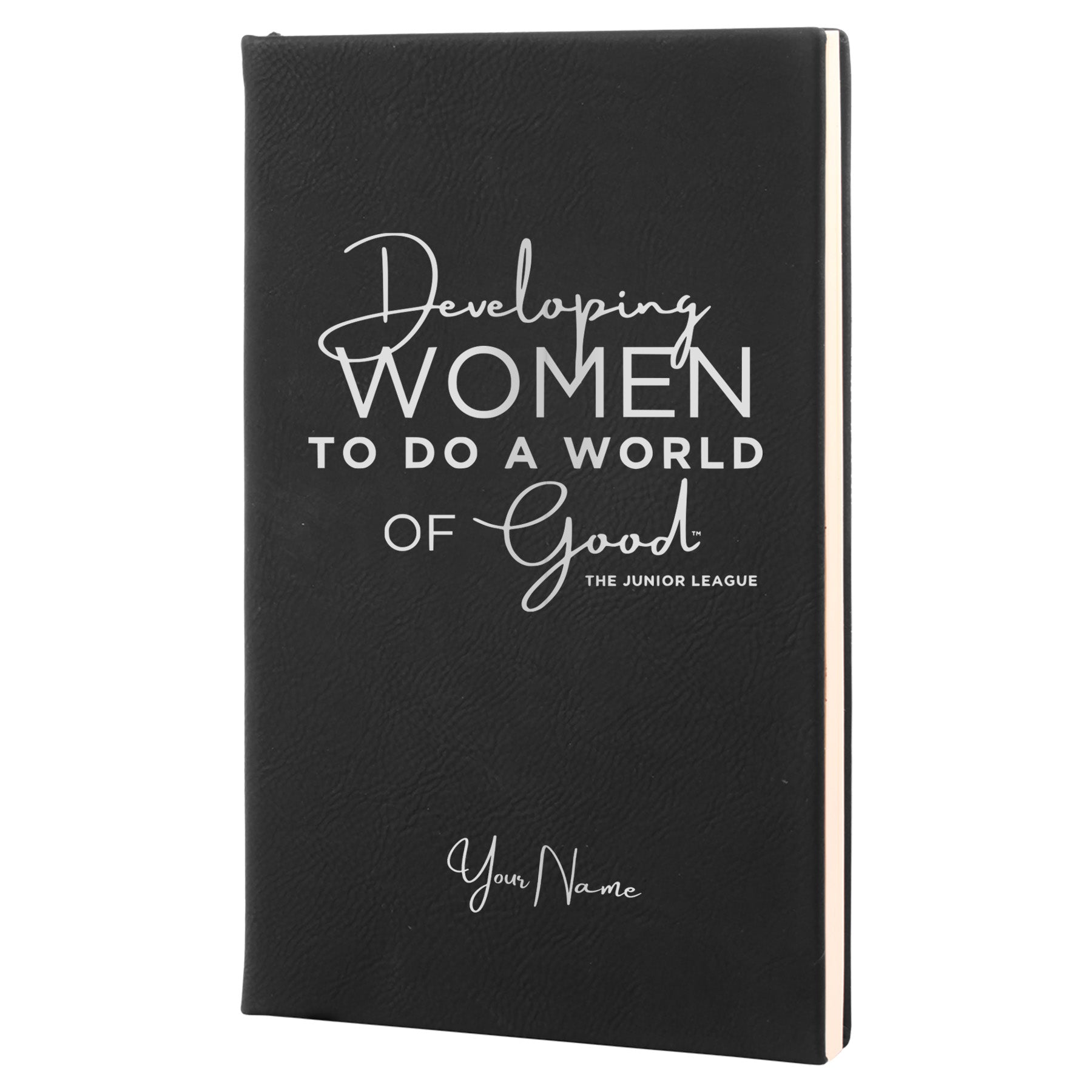Junior League Personalized Leatherette Journal - World of Good