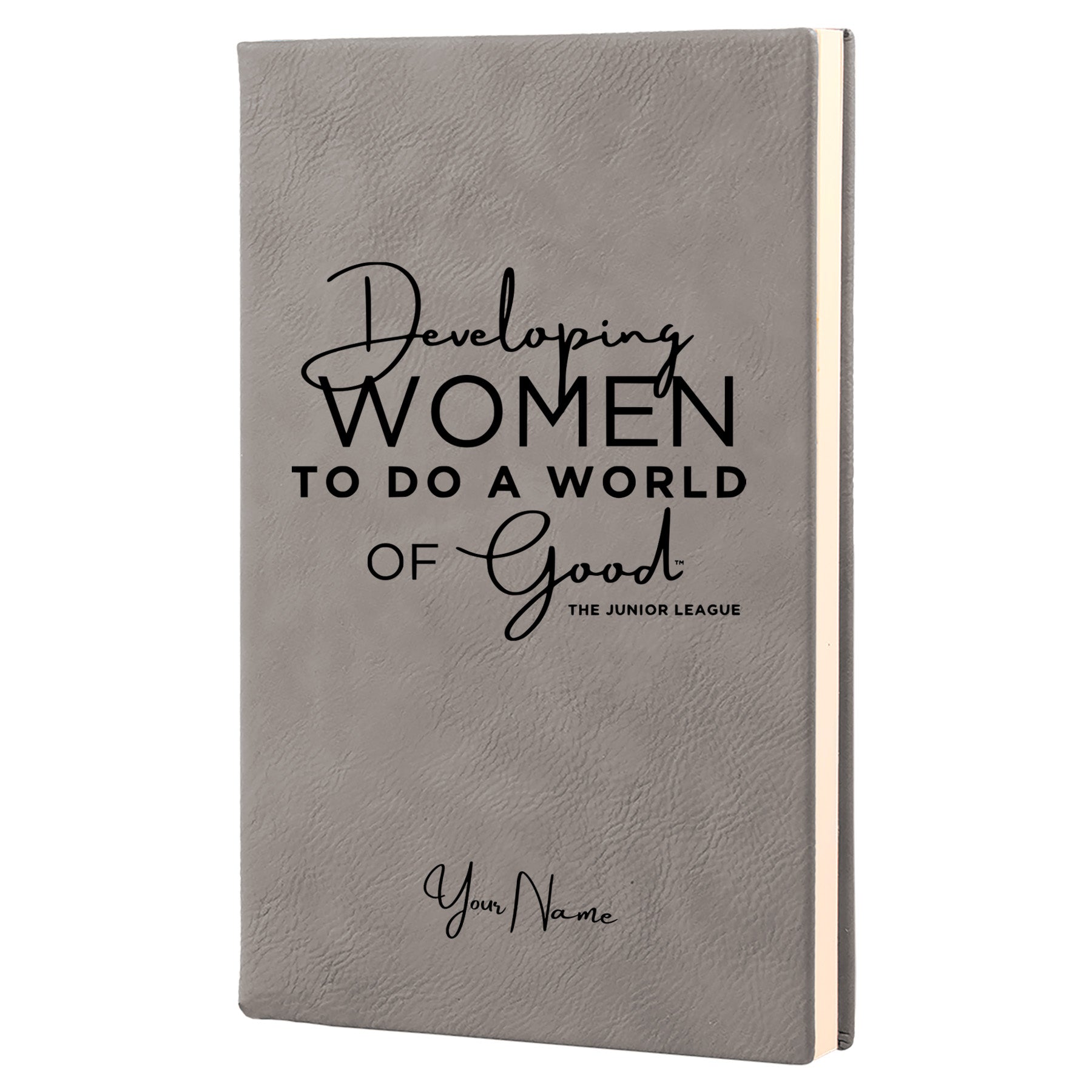 Junior League Personalized Leatherette Journal - World of Good