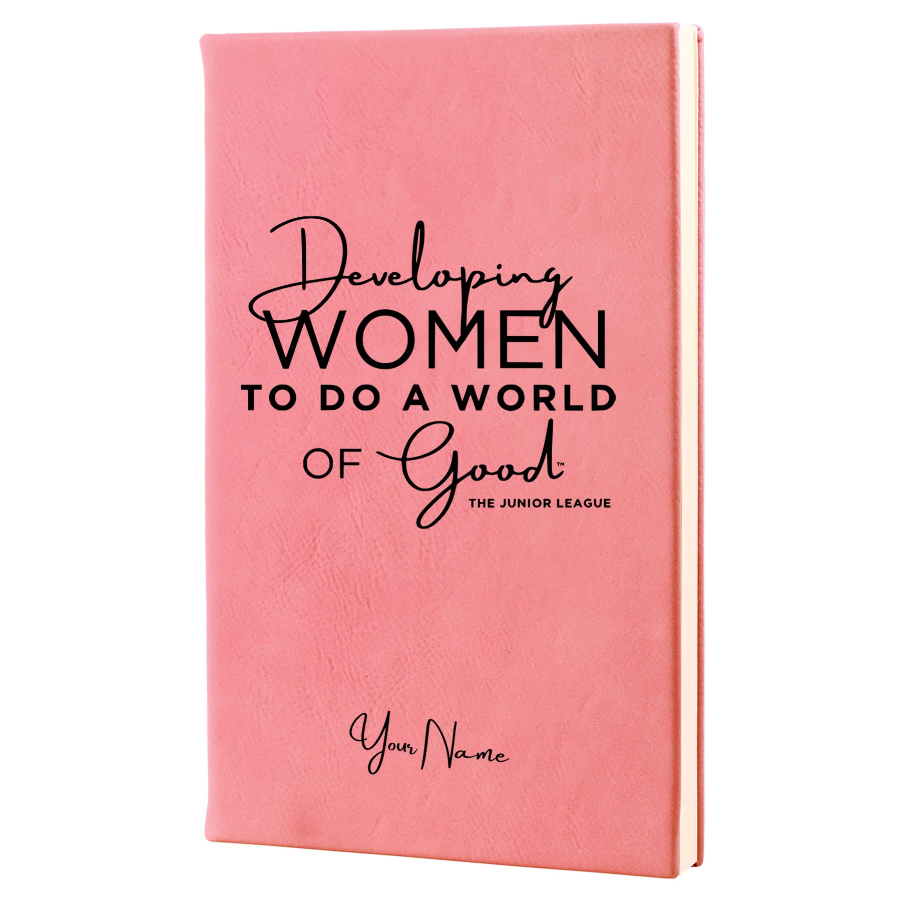 Junior League Personalized Leatherette Journal - World of Good