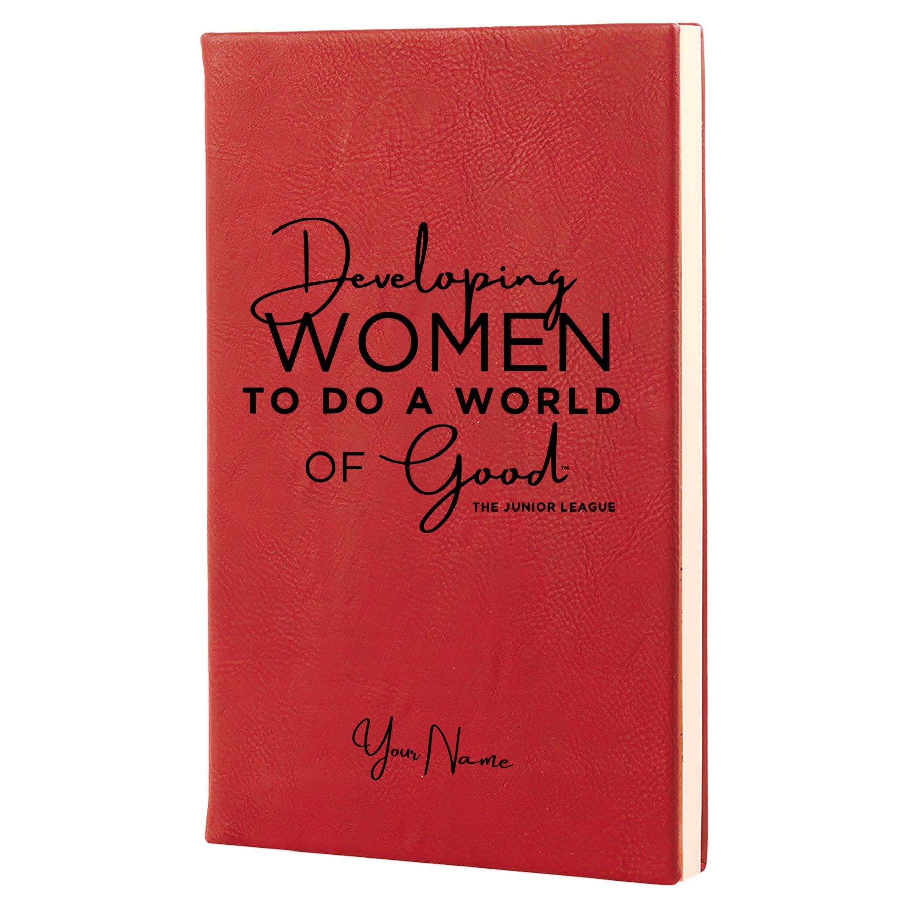 Junior League Personalized Leatherette Journal - World of Good