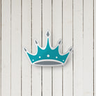 Zeta Crown Custom-Shape Throw Pillow | ZTA Big Little Gifts