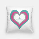 Zeta Tau Alpha 18" Throw Pillow - Heart
