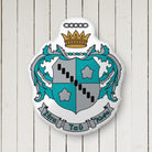 Zeta Tau Alpha Crest Custom-Shape Throw Pillow | ZTA Gifts