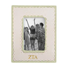 Zeta Tau Alpha Scallop Picture Frame Green| Big Little Gifts
