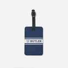 Butler University  Luggage Tag - Blue Stripe | Suitcase Bookbag Tag