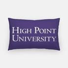 High Point University Traditional Lumbar Throw Pillow Cover | HPU Gift