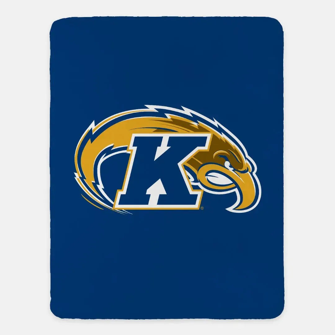 Kent State Blanket XL 60x80 Sherpa Throw Blanket Throw Blankets