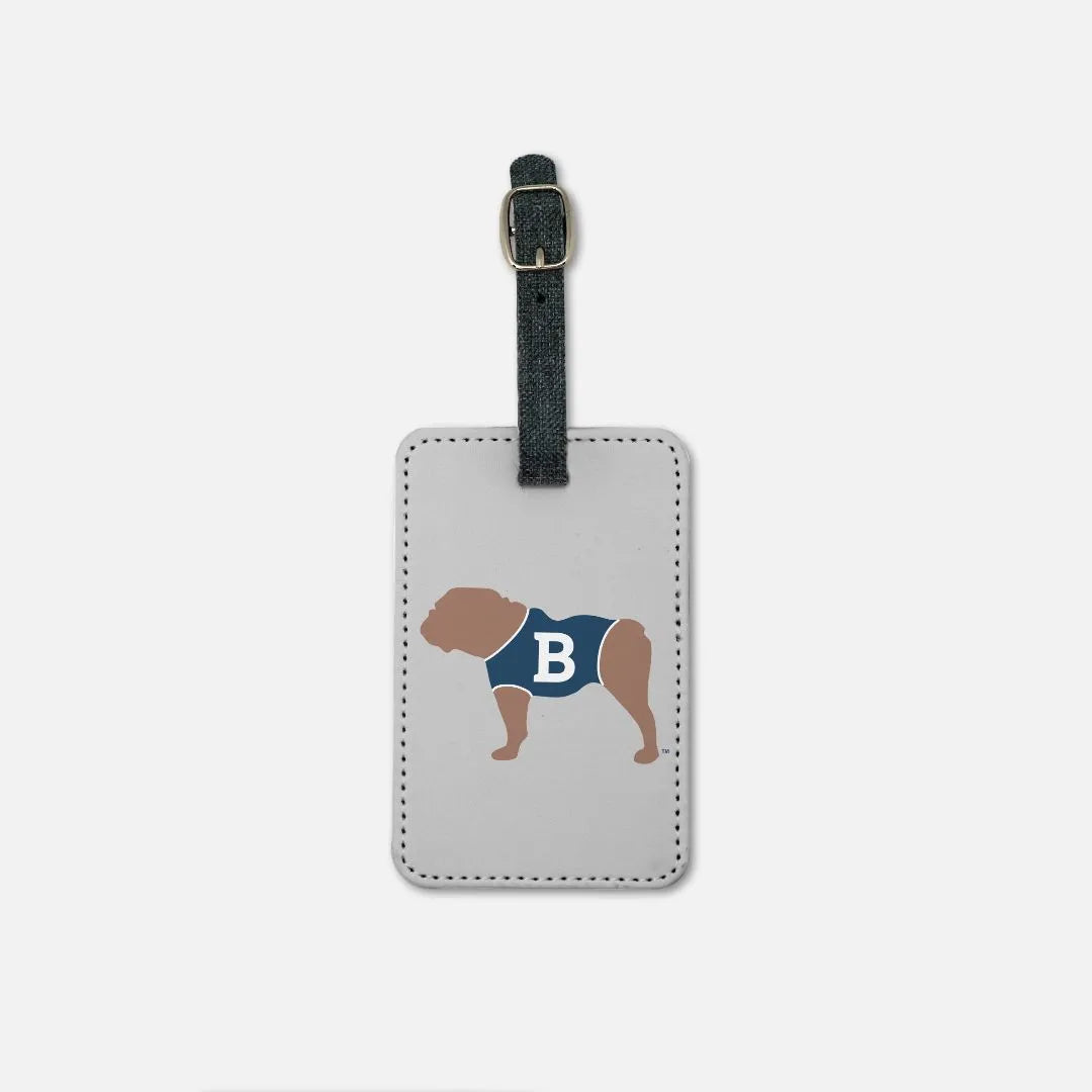 Butler University Bulldog B Luggage Tag | Suitcase Bookbag Tag | Gifts