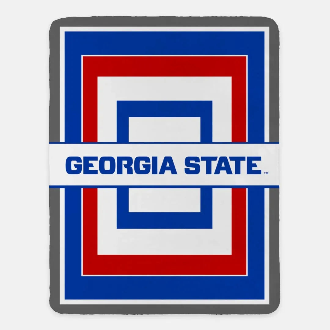 Georgia State University XL 60x80 Blanket - Geo Throw Blankets
