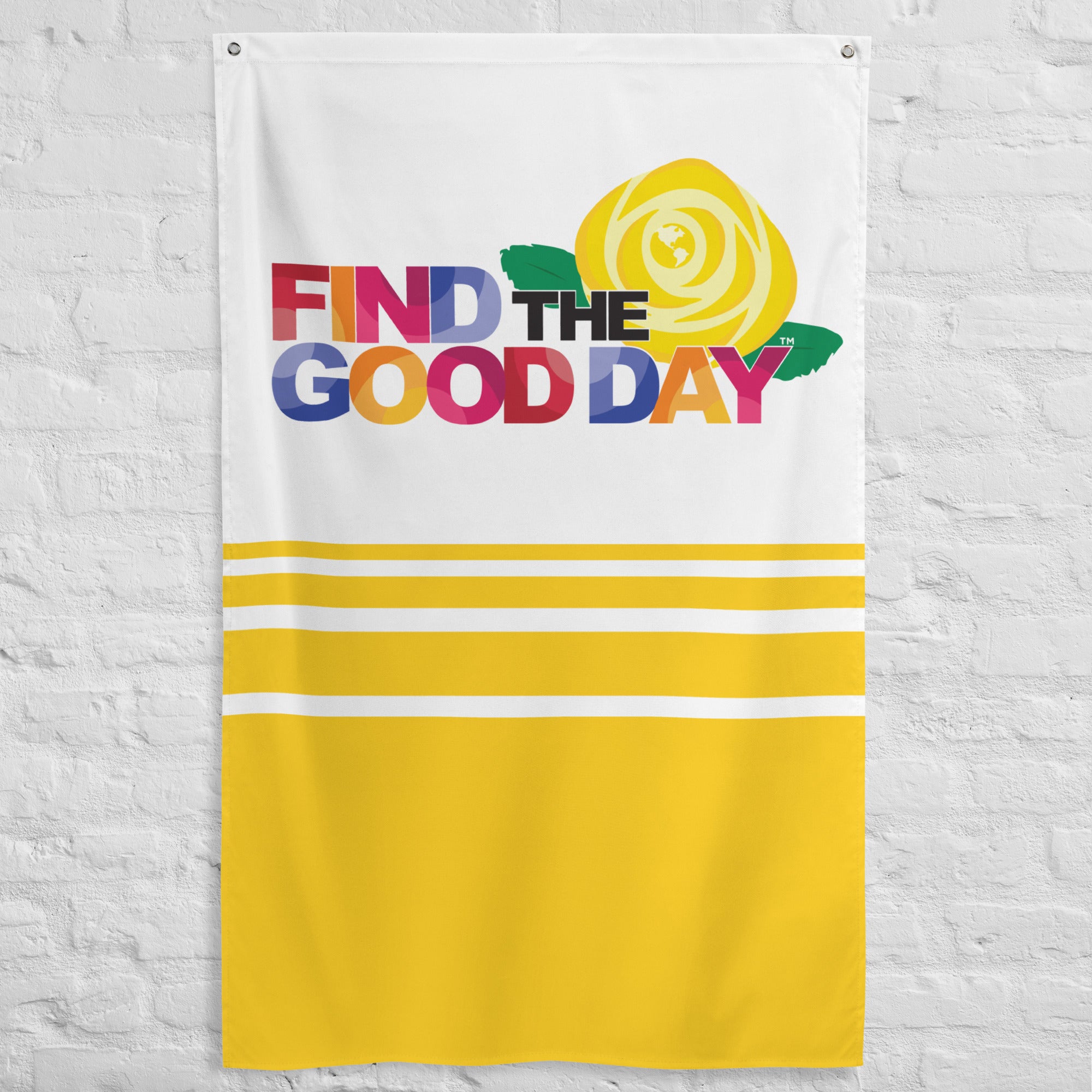 ProductJunior League Find The Good Day Flag | JL Event Supplies mockup