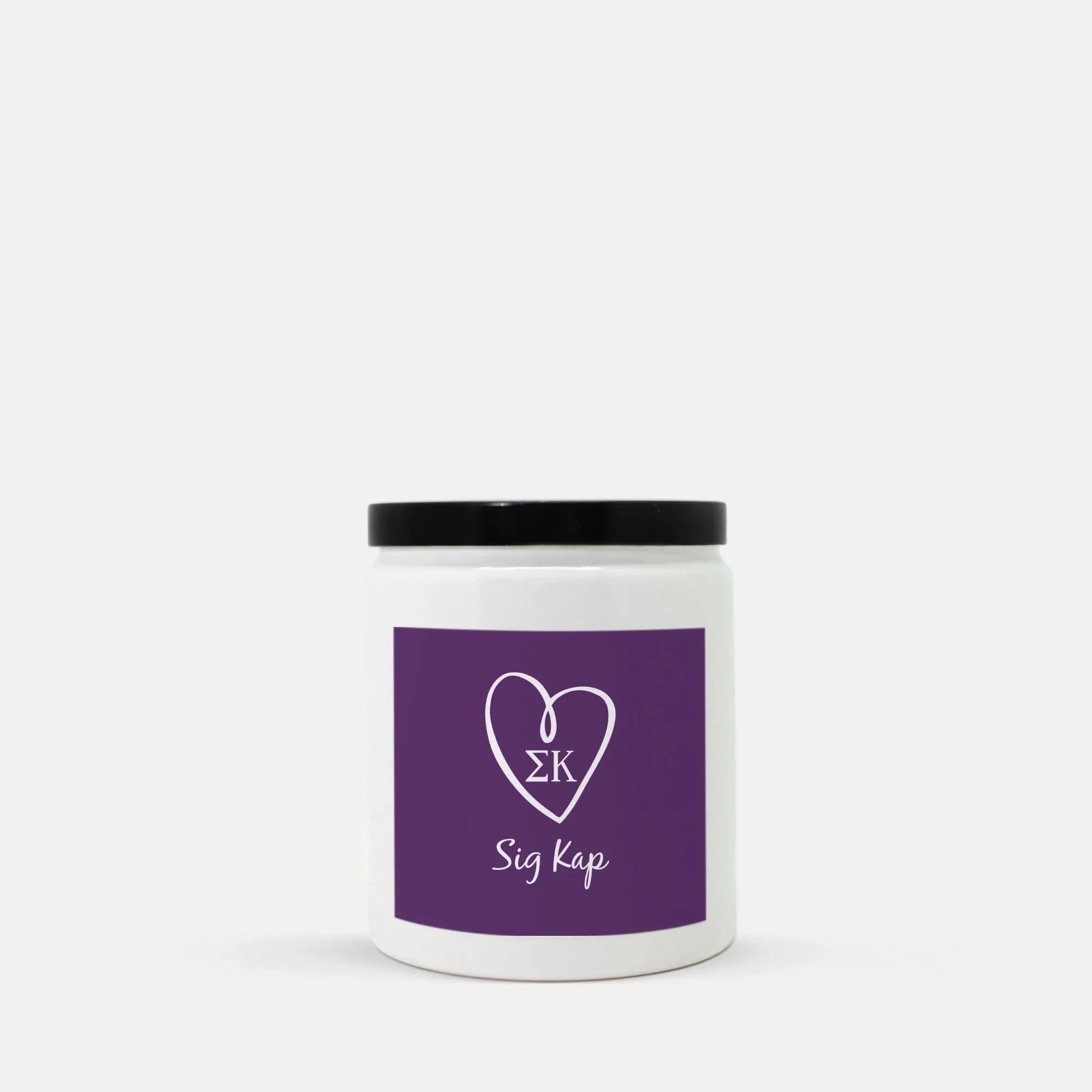 Sig Kap Purple Candle Ceramic 8oz | Official Merchandise and Gifts | Festive Fit Home