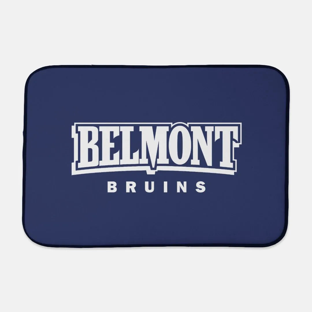 Belmont Bruins Dish Drying Mat | Custom Dorm Decor | College Gifts