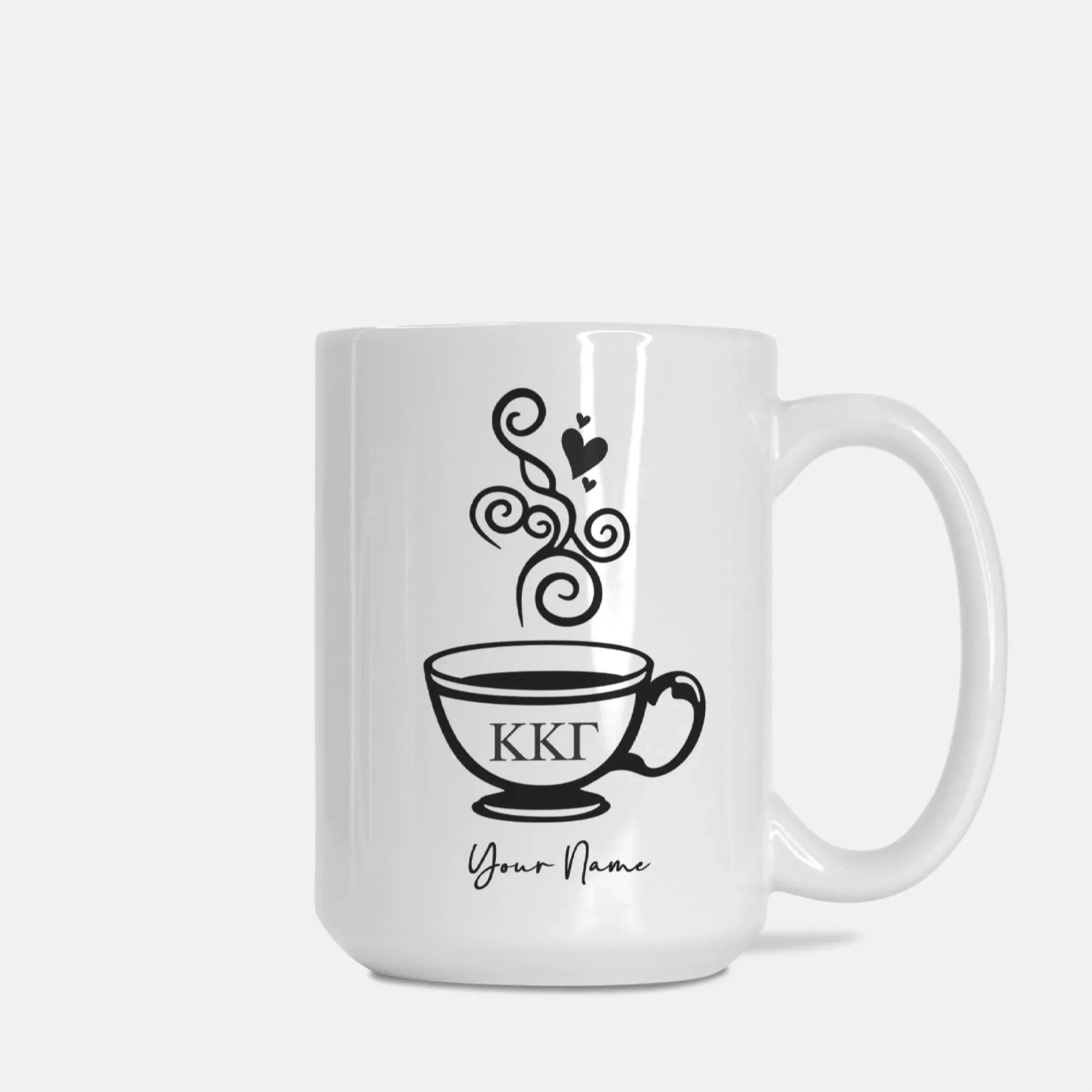 Kappa Kappa Gamma Deluxe Personalized Mug 15 oz. Drinkware