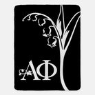 Alpha Phi XL 60x80 Sherpa Blanket - Modern LIly | Custom APhi Gifts