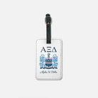 Alpha Xi Delta Luggage Tag - Crest | Official Gift Shop | Custom Gifts