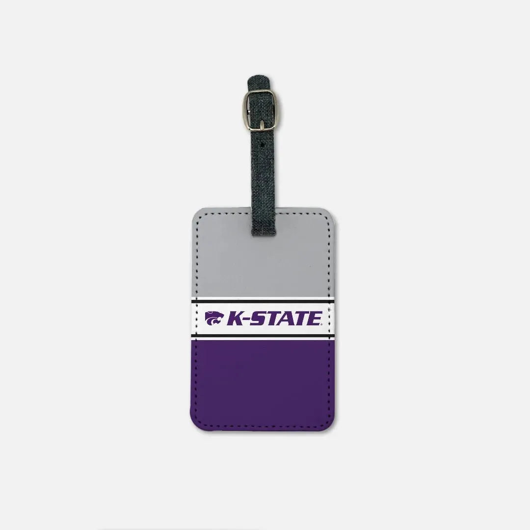 K-STATE Luggage Tag - Color Split (Set of 2) Luggage Tags