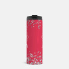 Alpha Sigma Alpha Thermal Tumbler - Red Glitter | Official Merchandise | Festive Fit Home 