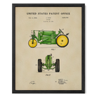 Vintage Tractor US Patent Art Print | Dorm Decor | Wall Art