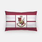 Alpha Sigma Alpha Lumbar Pillow Cover - Crest | Official Merchandise | Custom Gifts | Festive Fit Home